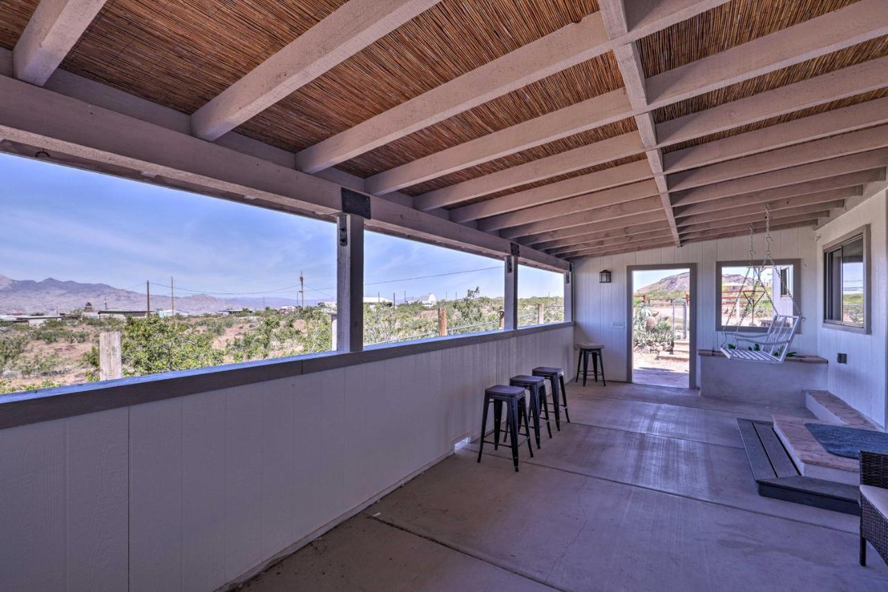 Rustic Bullhead City Retreat With Porch And Views Bagian luar foto